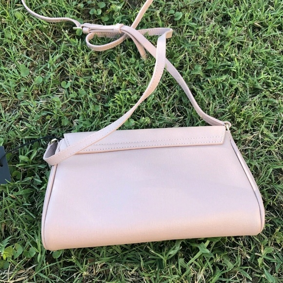 Furla Bags Furla Lilli Crossbody Leather Bag Clutch Moonstone